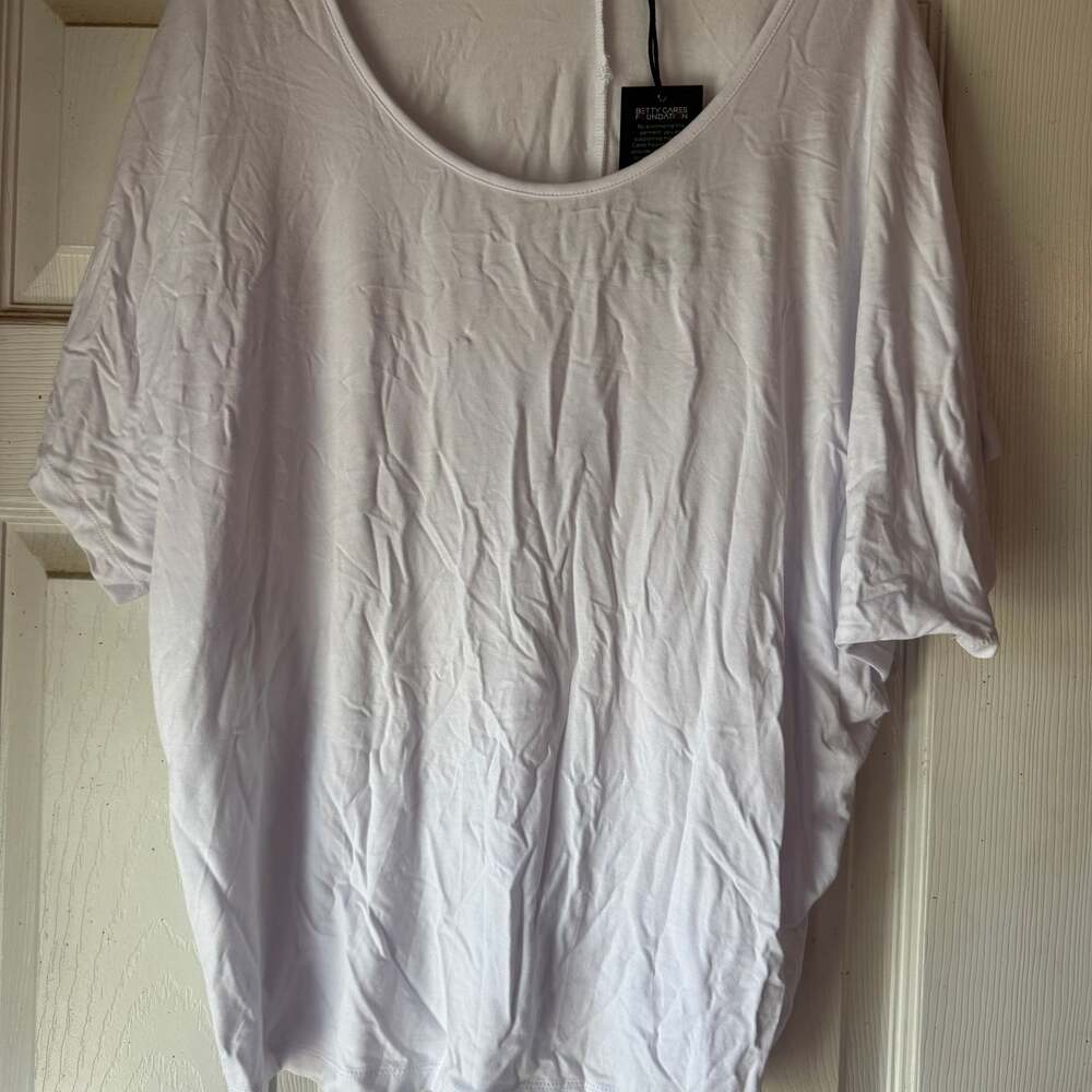 Betty Basics Womens  Dolman Sleeve stretchy top